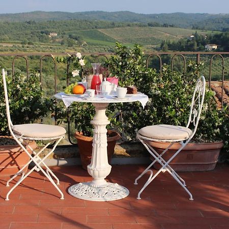 Le Terrazze Del Chianti B&B Residenza D'Epoca E Di Charme San Donato in Poggio Exteriör bild