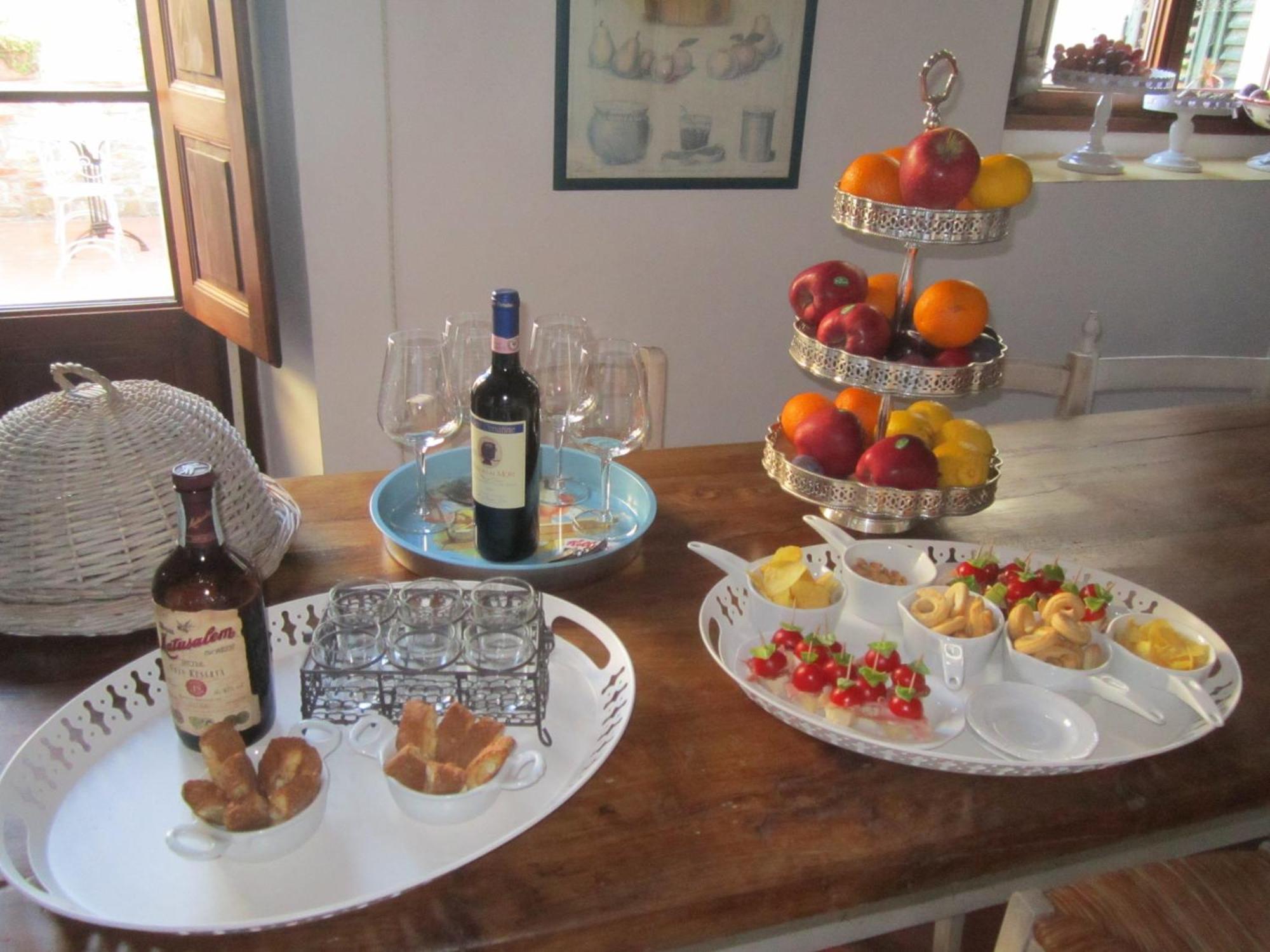 Le Terrazze Del Chianti B&B Residenza D'Epoca E Di Charme San Donato in Poggio Exteriör bild