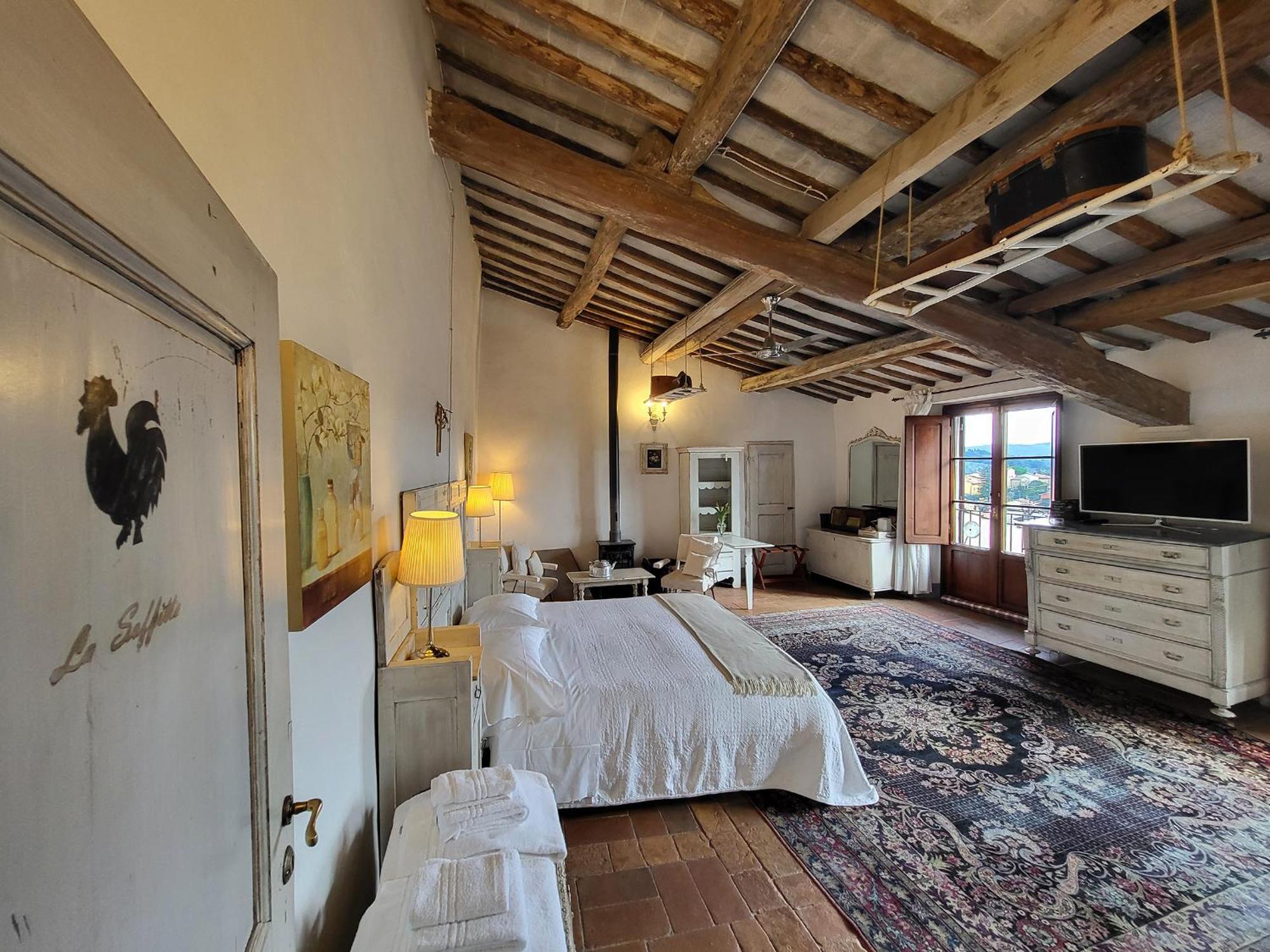 Le Terrazze Del Chianti B&B Residenza D'Epoca E Di Charme San Donato in Poggio Exteriör bild